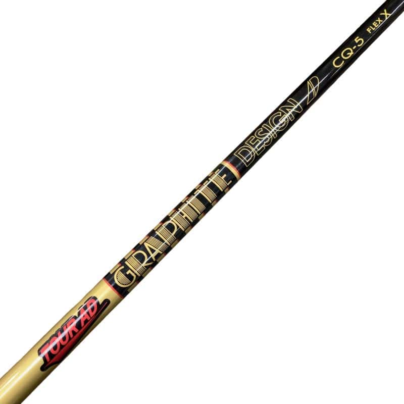 【中古】 キャロウェイスリーブ付き添い人(QUANTUM系) グラファイトデザインドライバー用 矢がら Tour AD CQ-5 (フレックスX)A位置づける ゴルフ野球クラブ