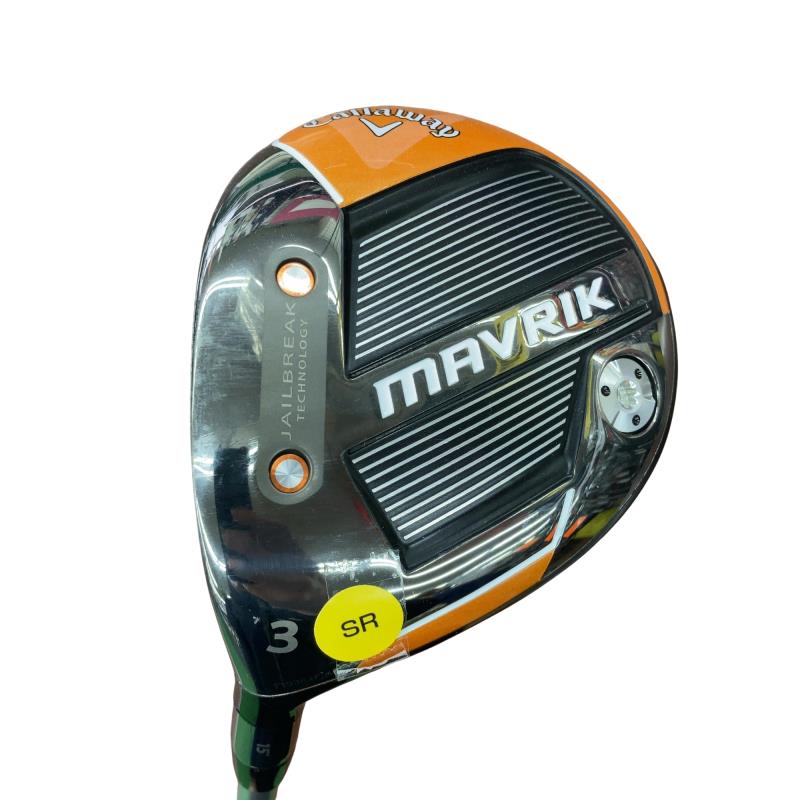 【中古】 キャロウェイ MAVRIK 3W レフティ フェアウェイウッド FW Diamana 50 for CW(FW) (フレックスSR) メンズ 成人男性用 左ぎっちょ レフティ 左用 C位置づける ゴルフ野球クラブ