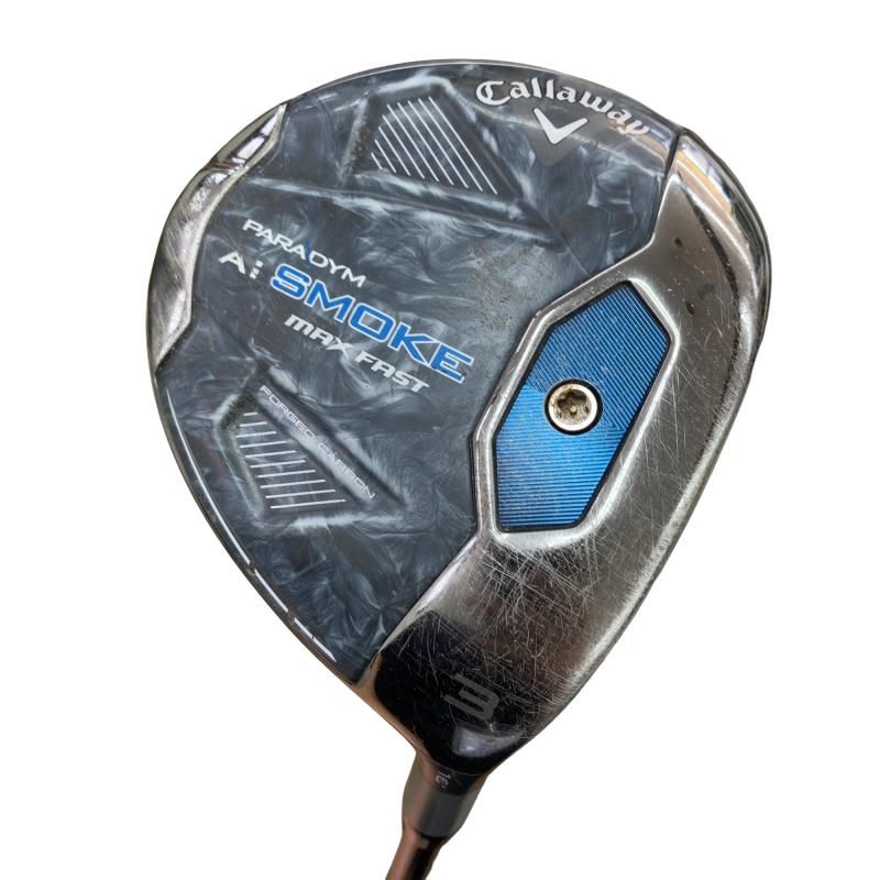【中古】 キャロウェイ PARADYM Ai SMOKE MAX FAST 3W フェアウェイウッド FW TENSEI 40 for CW(Ai SMOKE FW) (フレックスR) メンズ 男性用 右利き 右用 Dランク ゴルフクラブ｜ゴルフパートナー 中古クラブ店