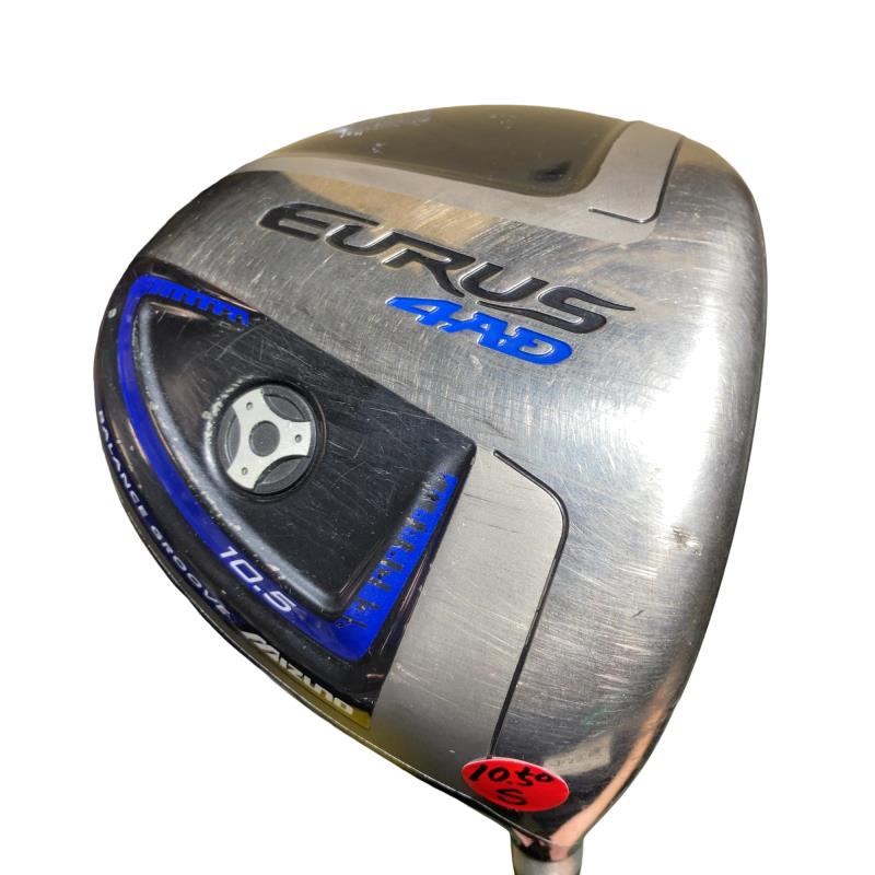 【中古】 ミズノ EURUS 4AD 10.5° ドライバー DR EXSAR(EURUS 4AD)ドライバー (フレックスS) メンズ 男性用 右利き 右用 Cランク ゴルフクラブ