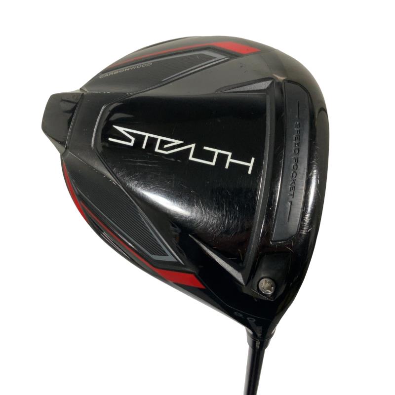 【中古】 テーラーメイド STEALTH 9° ドライバー DR TENSEI RED TM50(STEALTH DR) (フレックスS) メンズ 男性用 右利き 右用 Cランク ゴルフクラブ