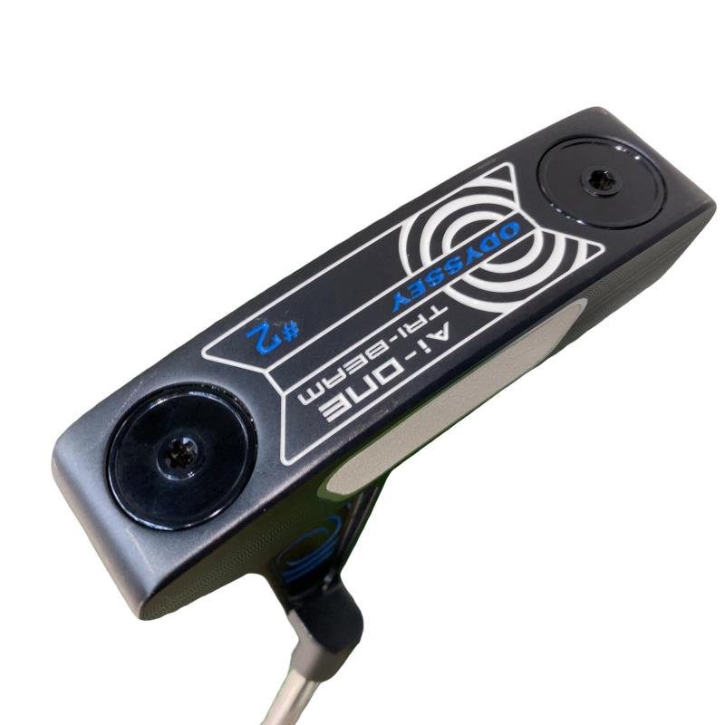 【中古】 オデッセイ Ai-ONE TRI-BEAM #2 34in パター PT STROKE LAB 90 スチール写真 (フレックス余分の物) メンズ 成人男性用 右利き 右用 B序列付ける ゴルフ野球クラブ