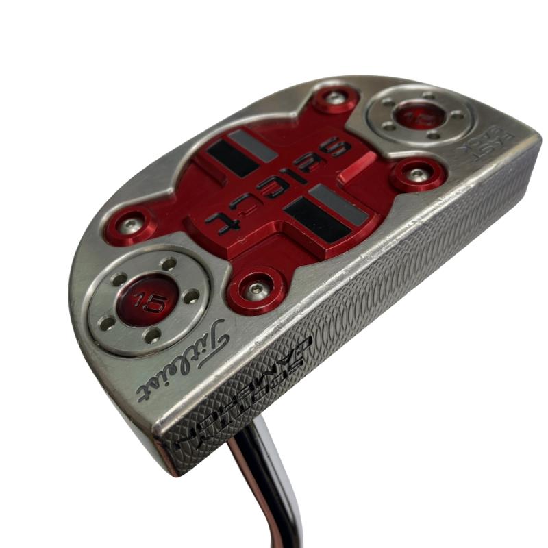 【中古】 タイトリスト SCOTTY CAMERON select FASTBACK(2014) 34in パター PT スチール写真 (フレックス余分の物) メンズ 成人男性用 右利き 右用 C価値づける ゴルフ野球クラブ