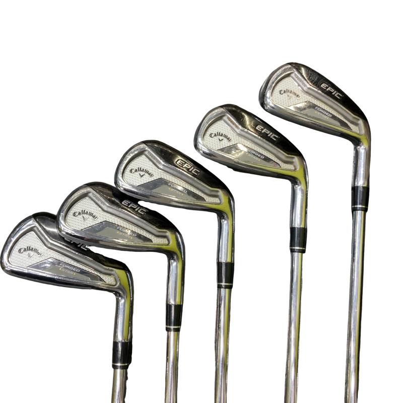 【中古】 キャロウェイ EPIC FORGED STAR 5S アイアンセット IR NS PRO ZELOS 7 (フレックスS) メンズ 男性用 右利き 右用 Cランク ゴルフクラブ|ゴルフパートナー 中古クラブ店
