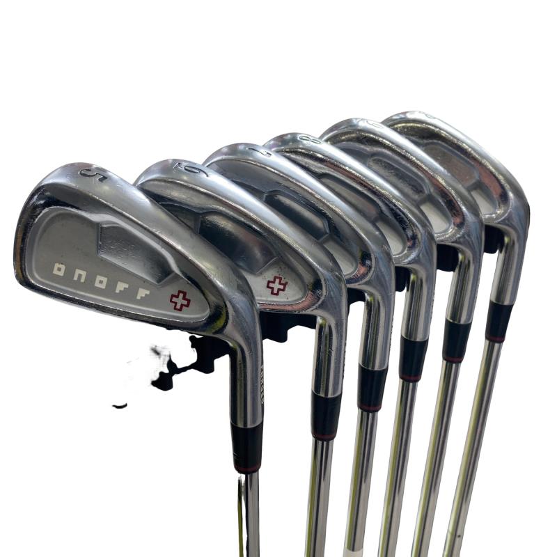 【中古】 ダイワ(グローブライド) ONOFF +(PLUS)(2009) 6S アイアンセット IR NS PRO 850GH (フレックスR) メンズ 男性用 右利き 右用 Dランク ゴルフクラブ
