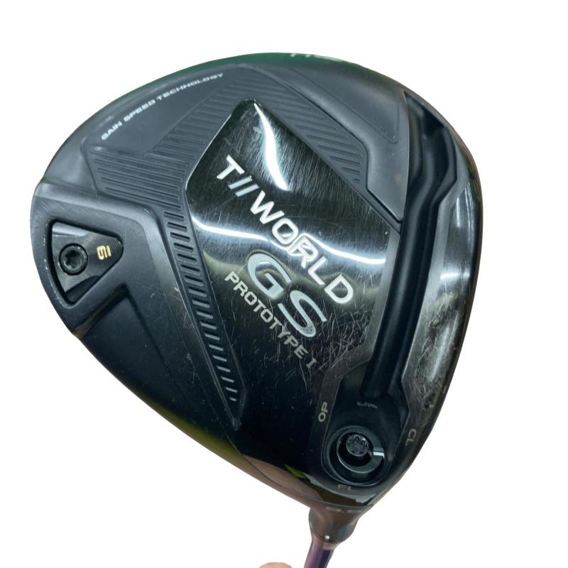 【中古】 本間ゴルフ TOUR WORLD GS PROTOTYPE I 9.5° １番ウッド DR リシャフト (フレックス余分の物) メンズ 成人男性用 右利き 右用 C序列付ける ゴルフ野球クラブ