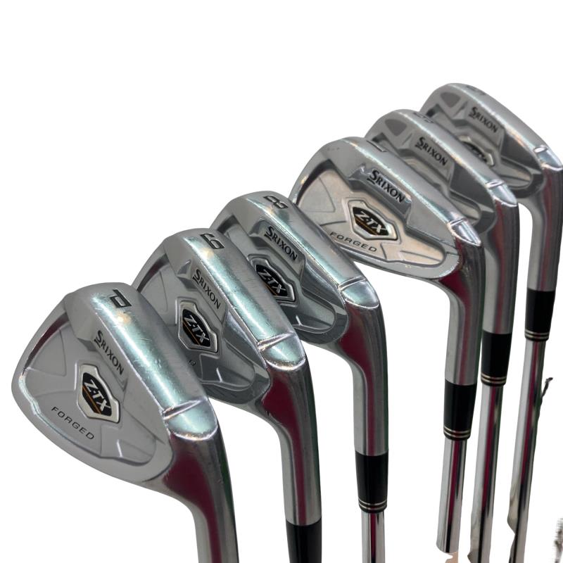 【中古】 ダンロップ SRIXON Z-TX 6S アイアンセット IR Dynamic Gold (フレックスS) メンズ 男性用 右利き 右用 Cランク ゴルフクラブ