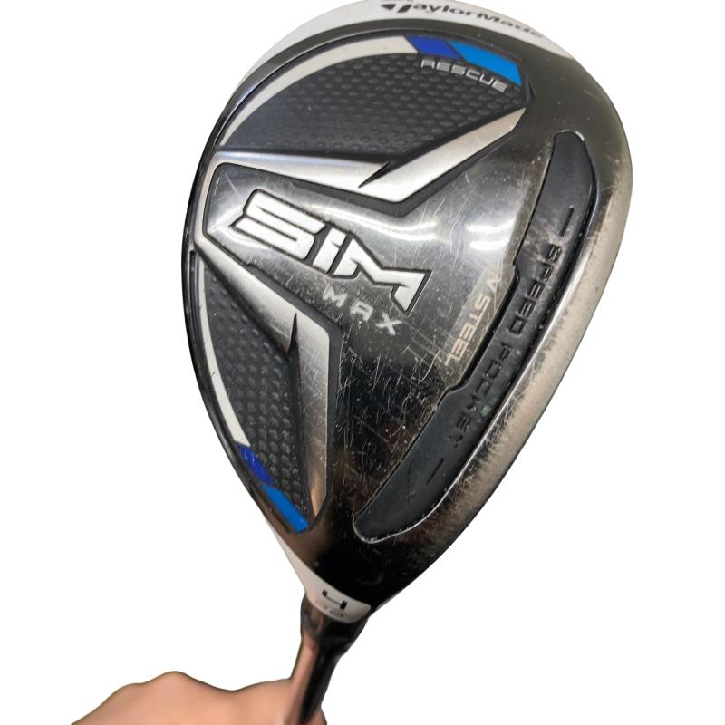 【中古】 仕立て屋お手伝いさん SIM MAX U4 ありがた味 UT KBS MAX85 JP (フレックスS) メンズ 成人男性用 右利き 右用 C価値づける ゴルフ野球クラブ
