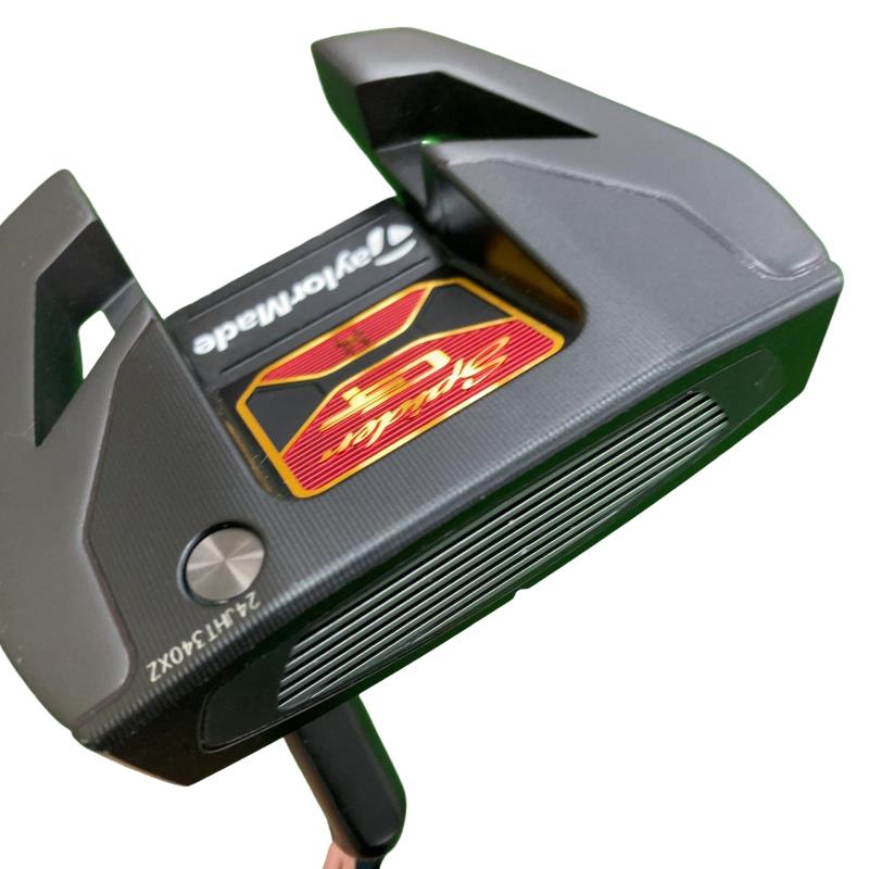 【中古】 テーラーメイド Spider GT BLACK スモールスラント 33インチ パター PT スチール (フレックスその他) メンズ 男性用 右利き 右用 Bランク ゴルフクラブ