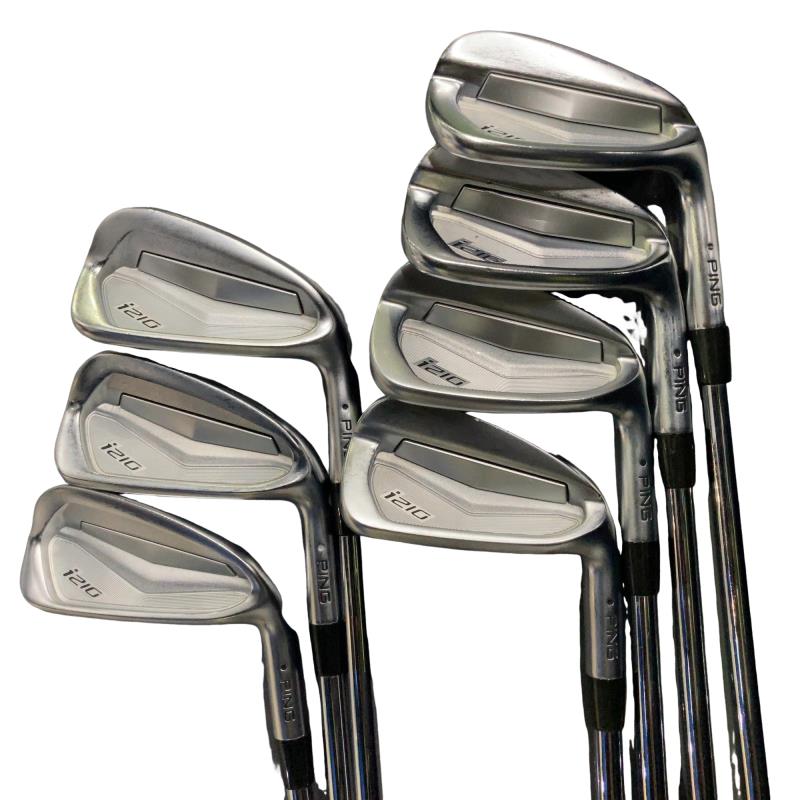 【中古】 ピン i210 8S アイアン仕掛ける IR NS PRO MODUS3 TOUR105 (フレックスS) メンズ 成人男性用 右利き 右用 C価値づける ゴルフ野球クラブ