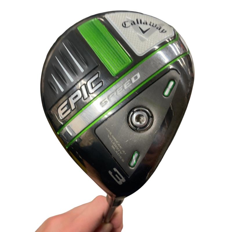 【中古】 キャロウェイ EPIC SPEED 3W フェアウェイウッド FW 純正特注シャフト (フレックスX) メンズ 男性用 右利き 右用 Cランク ゴルフクラブ
