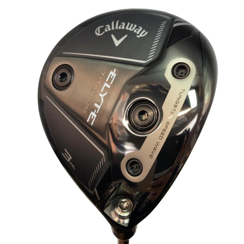 【中古】 キャロウェイ ELYTE TITANIUM 3HL USA フェアウェイウッド FW 完全無欠特注立て坑 (フレックス余分の物) メンズ 成人男性用 右利き 右用 B序列付ける ゴルフ野球クラブ