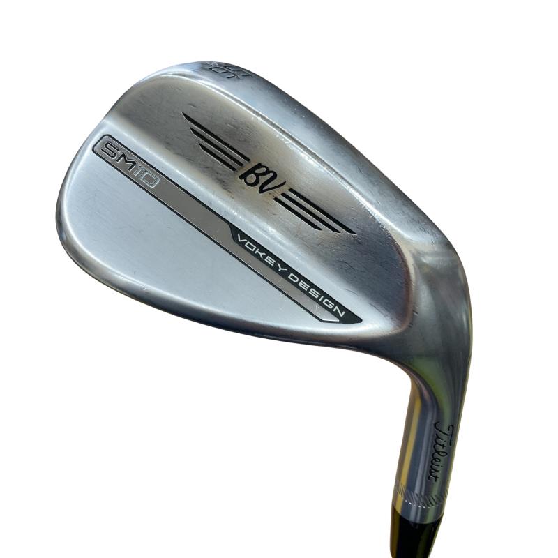 【中古】 タイトリスト VOKEY SPIN MILLED SM10 ツアークロム 56°/14°F ウェッジ WG BV 105 (フレックスその他) メンズ 男性用 右利き 右用 Cランク ゴルフクラブ