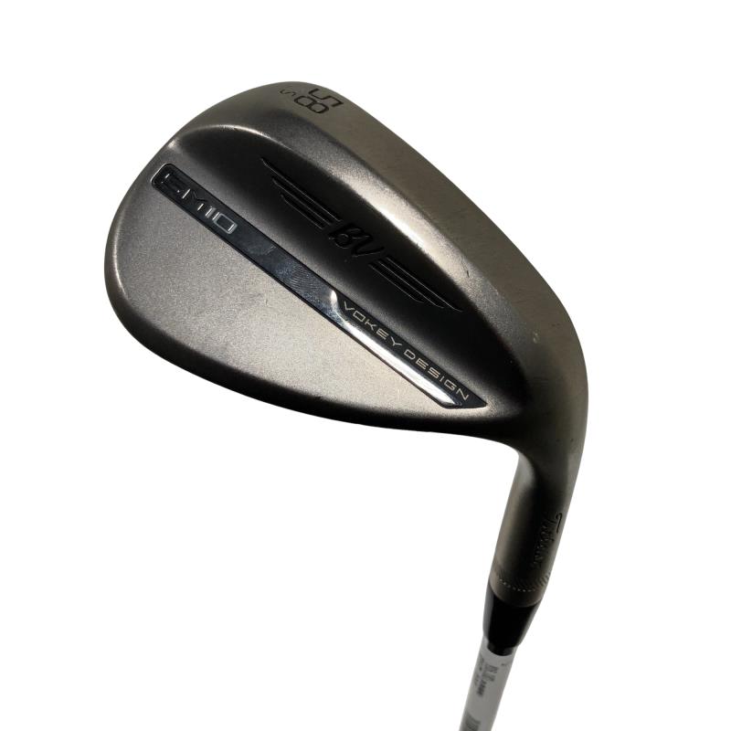 【中古】 タイトリスト VOKEY SPIN MILLED SM10 ニッケル 58°/10°S ウェッジ WG 純正特注シャフト (フレックスS) メンズ 男性用 右利き 右用 Cランク ゴルフクラブ