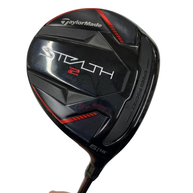 【中古】 テーラーメイド STEALTH2 5W フェアウェイウッド FW TENSEI RED TM50(STEALTH FW) (フレックスR) メンズ 男性用 右利き 右用 Cランク ゴルフクラブ