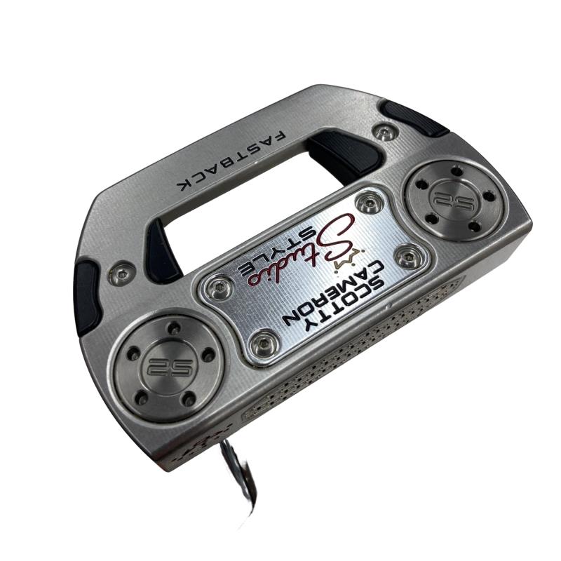 【中古】 タイトリスト SCOTTY CAMERON STUDIO STYLE FASTBACK LONG(2025) 38インチ パター PT スチール (フレックスその他) メンズ 男性用 右利き 右用 Dランク ゴルフクラブ