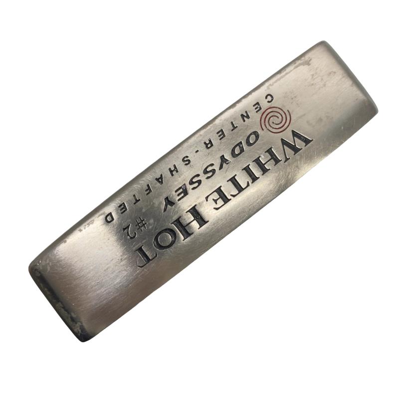 【中古】 オデッセイ WHITE HOT #2 CENTER SHAFTED 33in パター PT スチール写真 (フレックス余分の物) メンズ 成人男性用 右利き 右用 D位置づける ゴルフ野球クラブ