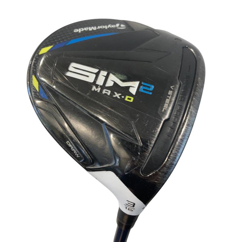 【中古】 仕立て屋お手伝いさん SIM2 MAX-D 3W フェアウェイウッド FW TENSEI BLUE TM50(SIM2 FW) (フレックスR) メンズ 成人男性用 右利き 右用 D価値づける ゴルフ野球クラブ