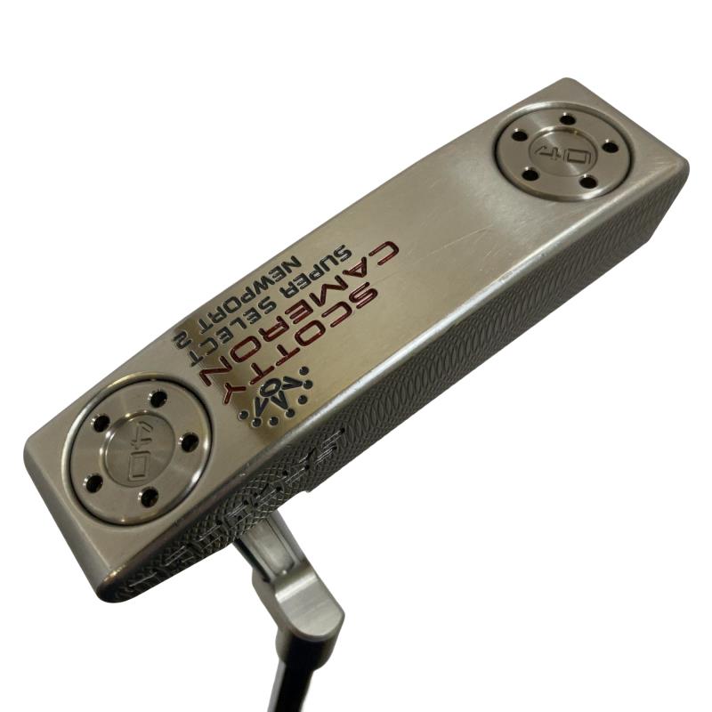 【中古】 タイトリスト SCOTTY CAMERON SUPER SELECT NEWPORT 2 33インチ パター PT スチール (フレックスその他) メンズ 男性用 右利き 右用 Cランク ゴルフクラブ