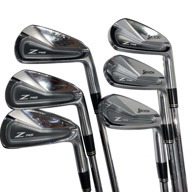 【中古】 ダンロップ SRIXON Z745  6S アイアン書き割り IR Dynamic Gold D.S.T (フレックスS) メンズ 成人男性用 右利き 右用 C位置づける ゴルフ野球クラブ