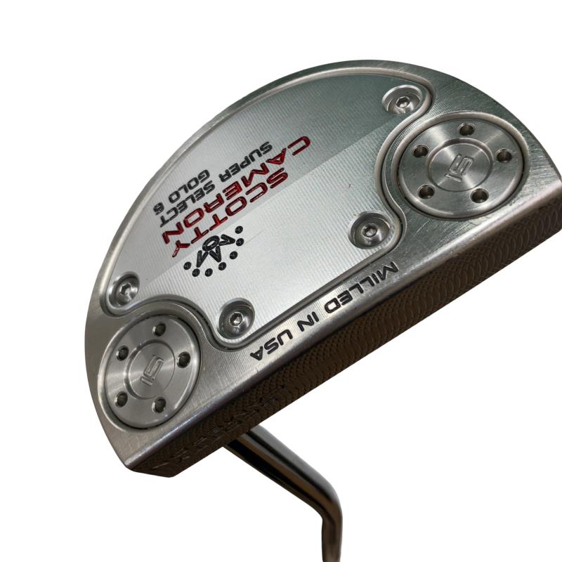 【中古】 タイトリスト SCOTTY CAMERON SUPER SELECT GOLO 6 34インチ パター PT スチール (フレックスその他) メンズ 男性用 右利き 右用 Cランク ゴルフクラブ