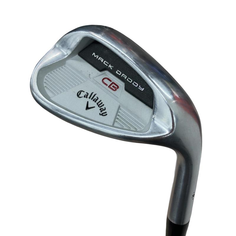 【中古】 キャロウェイ MACK DADDY CB クロムメッキ 52°/12° ウェッジ WG NS PRO ZELOS 7 (フレックスS) メンズ 男性用 右利き 右用 Cランク ゴルフクラブ