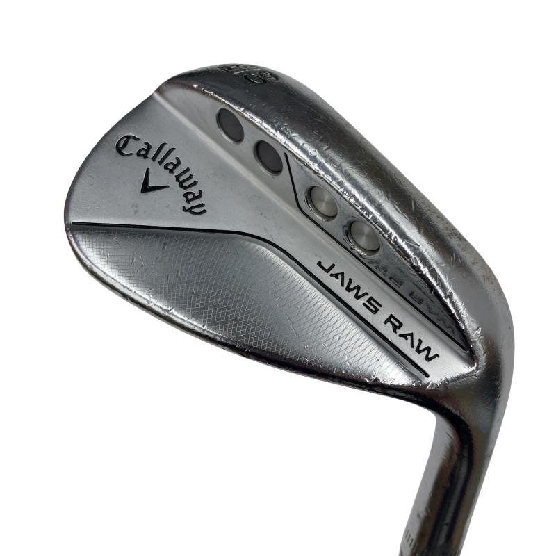 【中古】 キャロウェイ JAWS RAW クロムメッキ 60°/12°W ウェッジ WG リシャフト (フレックスその他) メンズ 男性用 右利き 右用 Dランク ゴルフクラブ