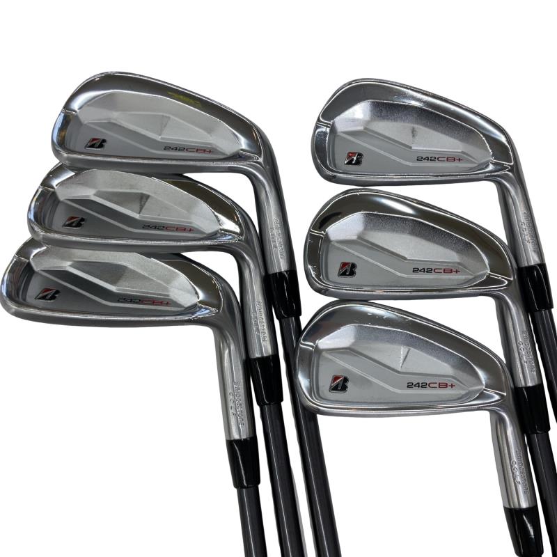 【中古】 ブリヂストン BRIDGESTONE 242CB+ 6S アイアンセット IR Diamana Thump iB70 (フレックスS) メンズ 男性用 右利き 右用 Bランク ゴルフクラブ