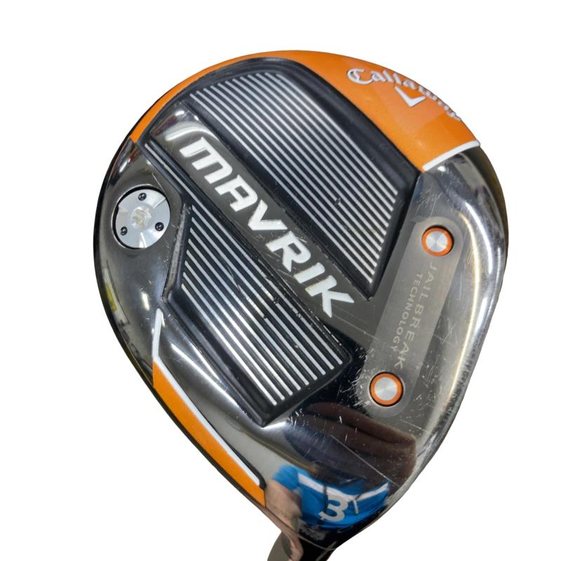 【中古】 キャロウェイ MAVRIK 3W フェアウェイウッド FW 純正特注シャフト (フレックスS) メンズ 男性用 右利き 右用 Cランク ゴルフクラブ|ゴルフパートナー 中古クラブ店