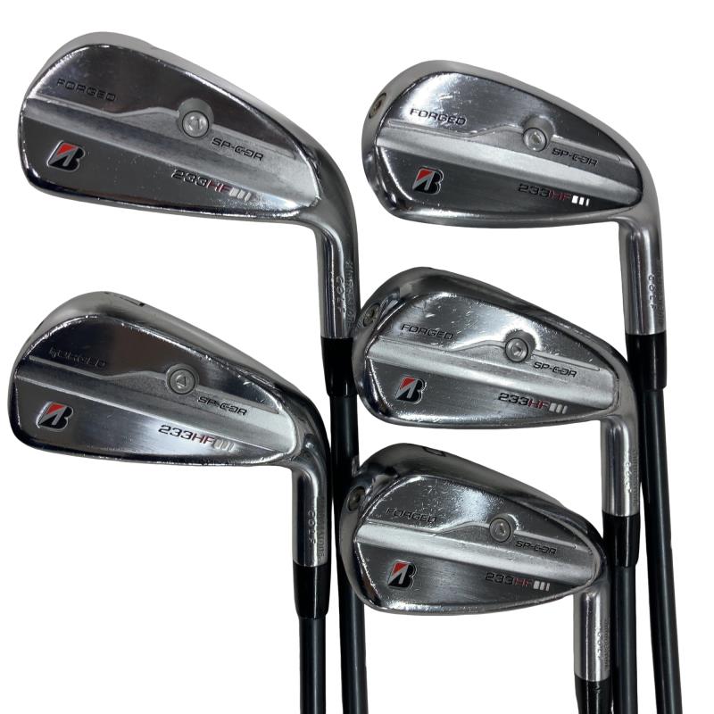 【中古】 ブリヂストン BRIDGESTONE 233HF 5S アイアンセット IR VANQUISH BS50i (フレックスS) メンズ 男性用 右利き 右用 Cランク ゴルフクラブ