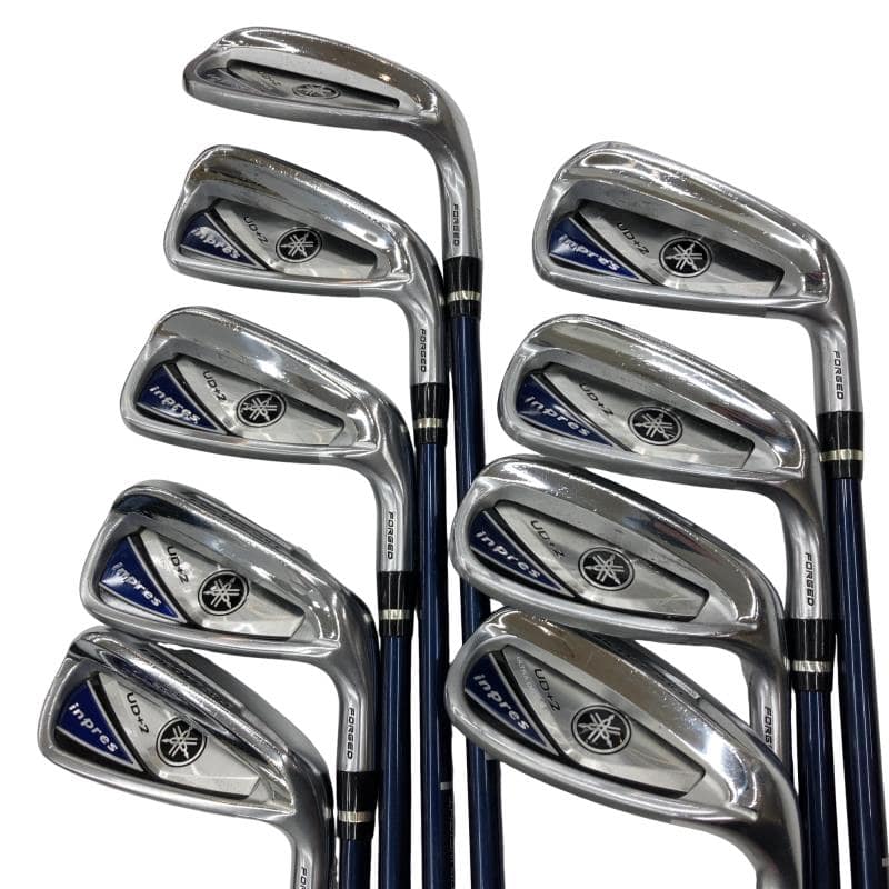【中古】 ヤマハ inpres UD+2(2019) 9S アイアンセット IR MX-519i (フレックスR) メンズ 男性用 右利き 右用 Cランク ゴルフクラブ