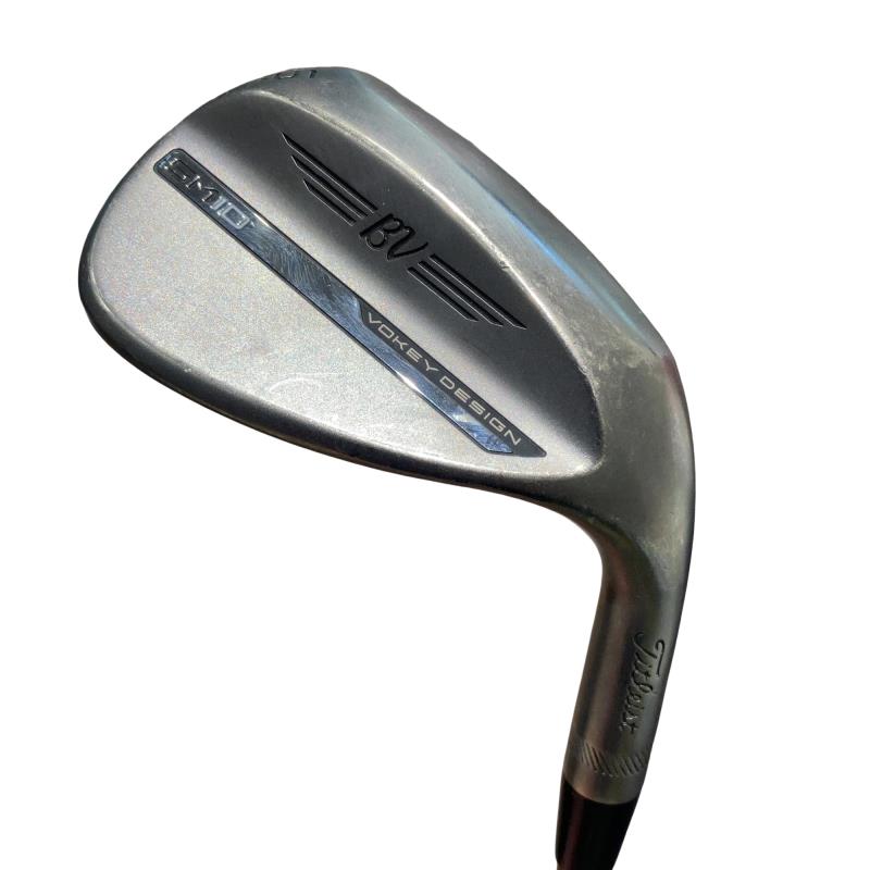 【中古】 タイトリスト VOKEY SPIN MILLED SM10 Ni 58°/08°M ウェッジ WG Dynamic Gold (フレックスS) メンズ 成人男性用 右利き 右用 C位置づける ゴルフ野球クラブ