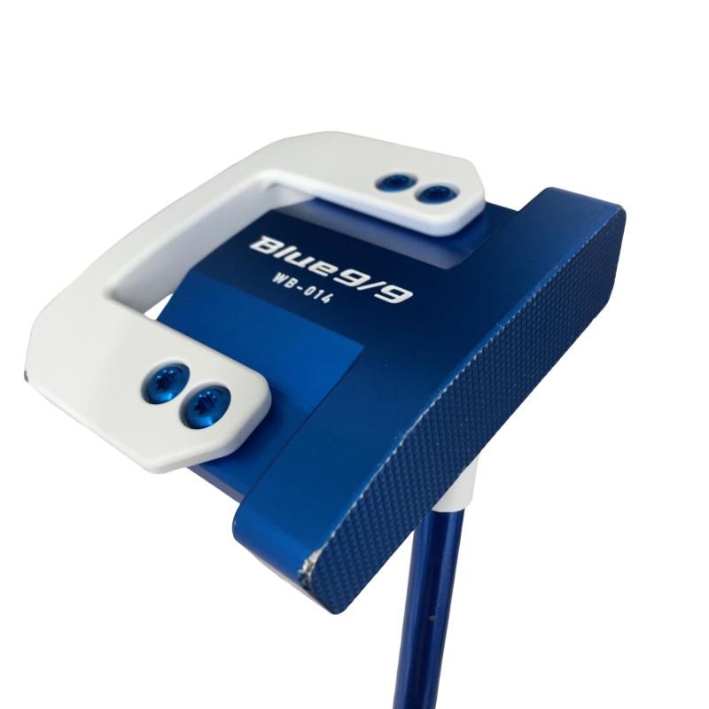 【中古】 キャスコ Blue 9/9 WB-014 34in パター PT 一風変わった炭素 (フレックス余分の物) メンズ 成人男性用 右利き 右用 C位置づける ゴルフ野球クラブ