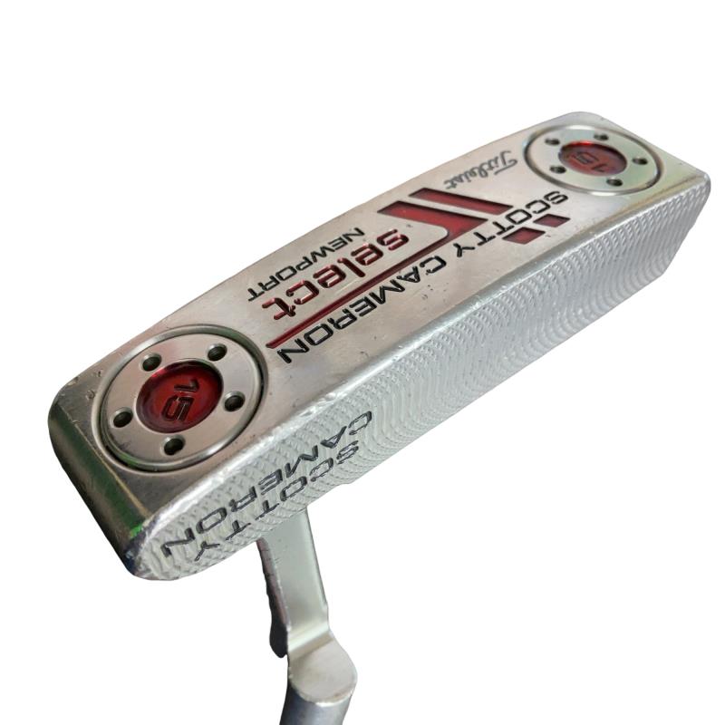【中古】 タイトリスト SCOTTY CAMERON select NEWPORT(2014) 34in パター PT スチール写真 (フレックス余分の物) メンズ 成人男性用 右利き 右用 C序列付ける ゴルフ野球クラブ
