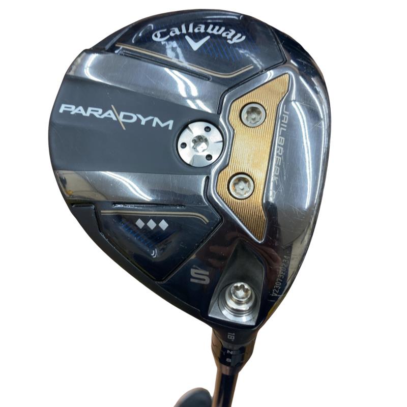 【中古】 キャロウェイ PARADYM ◆◆◆ 5W フェアウェイウッド FW リシャフト (フレックスその他) メンズ 男性用 右利き 右用 Cランク ゴルフクラブ