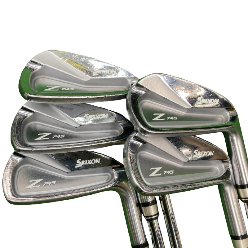 【中古】 ダンロップ SRIXON Z745  6S アイアン仕掛ける IR Dynamic Gold (フレックスS) メンズ 成人男性用 右利き 右用 C価値づける ゴルフ野球クラブ