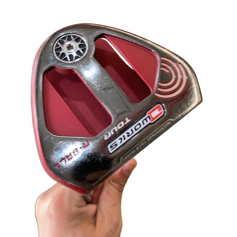【中古】 オデッセイ O WORKS TOUR RED R-BALL 34in パター PT スチール写真 (フレックス余分の物) メンズ 成人男性用 右利き 右用 C価値づける ゴルフ野球クラブ