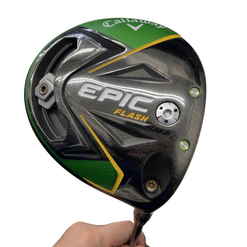 【中古】 キャロウェイ EPIC FLASH SUBZERO  9° １番ウッド DR Tour AD SZ(１番ウッド) (フレックスS) メンズ 成人男性用 右利き 右用 C序列付ける ゴルフ野球クラブ