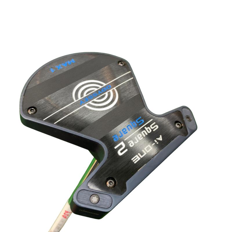 【中古】 オデッセイ Ai-ONE SQUARE 2 SQUARE MAX 1 34in パター PT STROKE LAB 90 スチール写真 (フレックス余分の物) メンズ 成人男性用 右利き 右用 B序列付ける ゴルフ野球クラブ