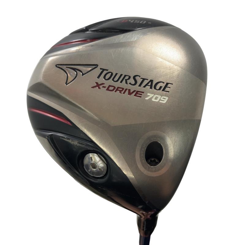 【中古】 ブリヂストン TOURSTAGE X-DRIVE 709 D450  8.5° １番ウッド DR Tour AD GT-6 (フレックスS) メンズ 成人男性用 右利き 右用 C序列付ける ゴルフ野球クラブ