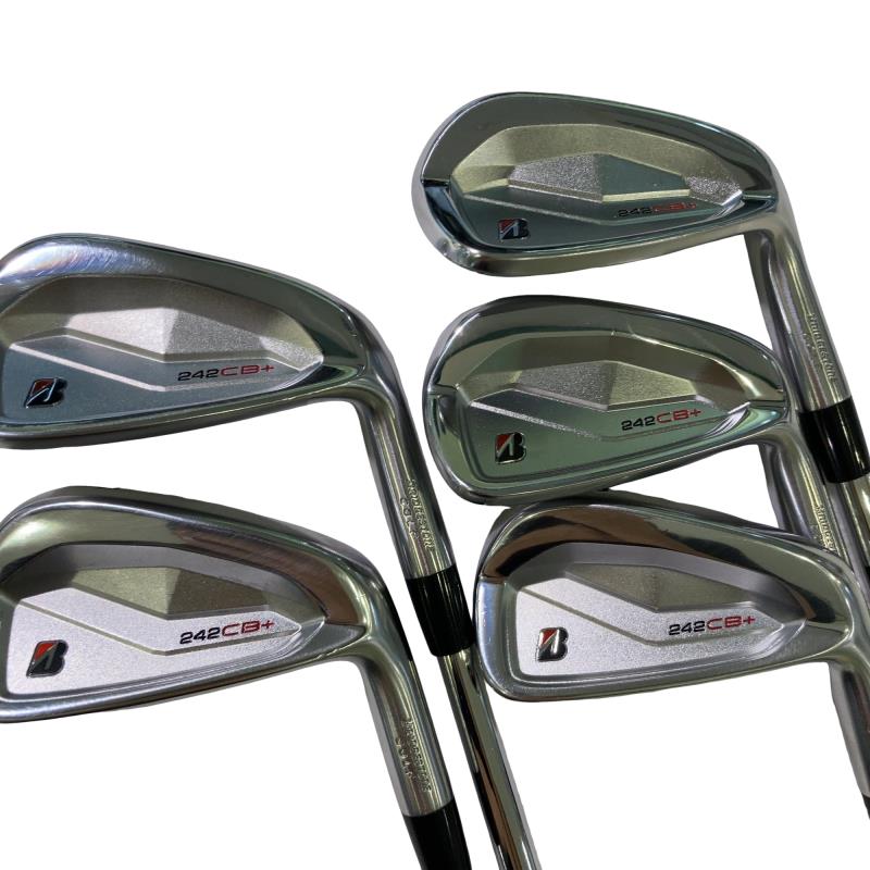 【中古】 ブリヂストン BRIDGESTONE 242CB+ 6S アイアン仕掛ける IR 完全無欠特注立て坑 (フレックスS) メンズ 成人男性用 右利き 右用 C価値づける ゴルフ野球クラブ