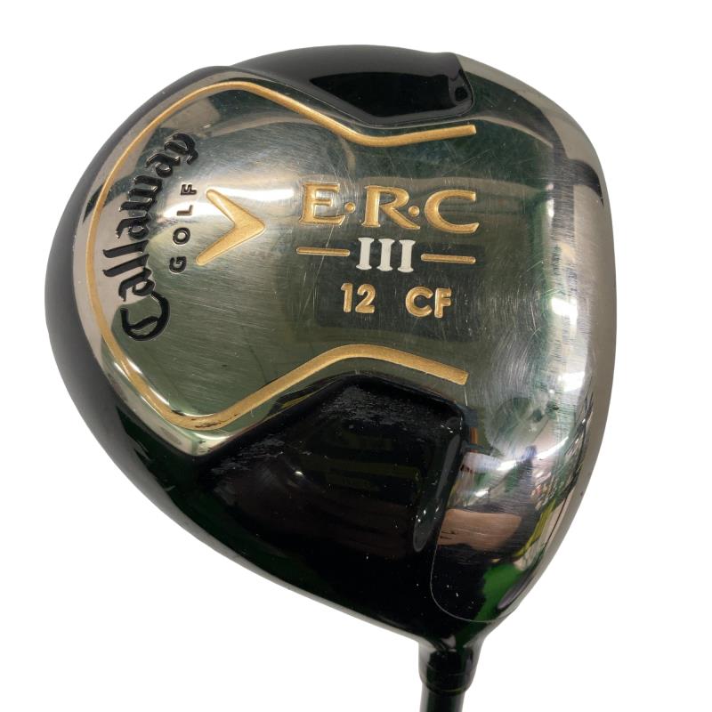 【中古】 キャロウェイ E・R・C III CF 12° レディース ドライバー DR WD-1000 40 (フレックスL) レディース 女性用 右利き 右用 Cランク ゴルフクラブ