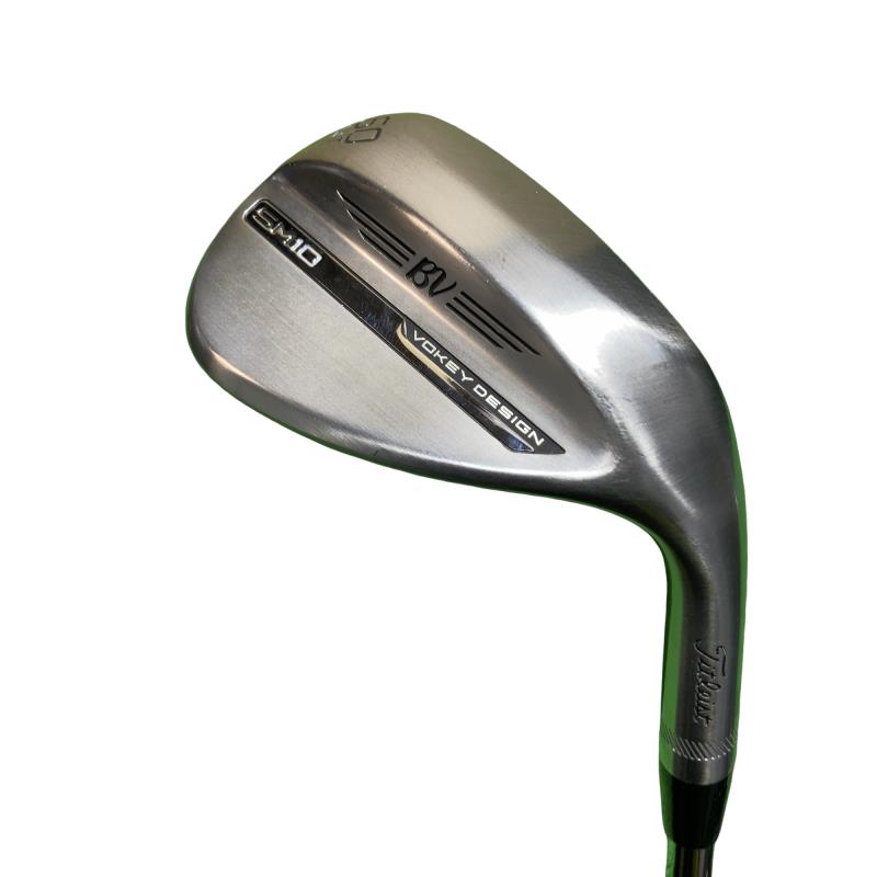 【中古】 タイトリスト VOKEY SPIN MILLED SM10 ツアークロム 60°/04°T ウェッジ WG BV 105 (フレックスその他) メンズ 男性用 右利き 右用 Cランク ゴルフクラブ