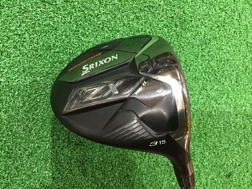 【中古】 ダンロップ SRIXON ZX Mk II 3W フェアウェイウッド FW リシャフト (フレックスその他) メンズ 男性用 右利き 右用 Cランク ゴルフクラブ