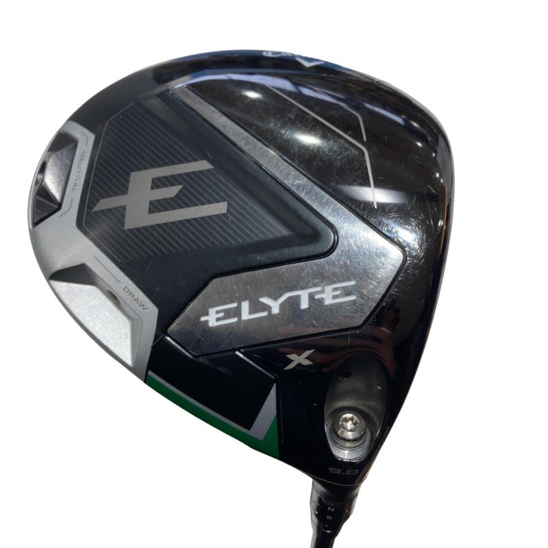 【中古】 キャロウェイ ELYTE X  9° １番ウッド DR VENTUS GREEN 50 for CW(ELYTE DR) (フレックスS) メンズ 成人男性用 右利き 右用 C序列付ける ゴルフ野球クラブ