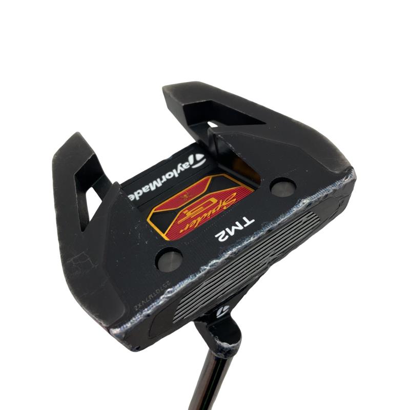 【中古】 テーラーメイド Spider GT BLACK TM2 33インチ パター PT スチール (フレックスその他) メンズ 男性用 右利き 右用 Dランク ゴルフクラブ