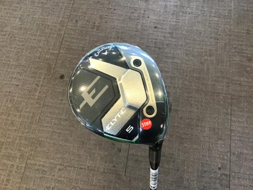 【中古】 キャロウェイ ELYTE 5W フェアウェイウッド FW VENTUS GREEN 50 for CW(ELYTE FW) (フレックスS) メンズ 男性用 右利き 右用 Aランク ゴルフクラブ