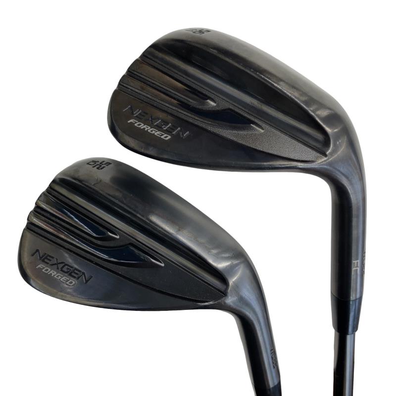 【中古】 ゴルフ共同作業者 NEXGEN FORGED WEDGE DLC Limited 2本書き割り(52°＆56°) ウェッジ WG NS PRO 950GH neo BLACK (フレックスS) メンズ 成人男性用 右利き 右用 C序列付ける ゴルフ野球クラブ
