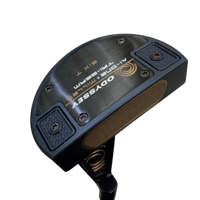 【中古】 オデッセイ Ai-ONE・MILLED TRI-BEAM SIX T 34in パター PT STROKE LAB 90 スチール写真 (フレックス余分の物) メンズ 成人男性用 右利き 右用 B序列付ける ゴルフ野球クラブ