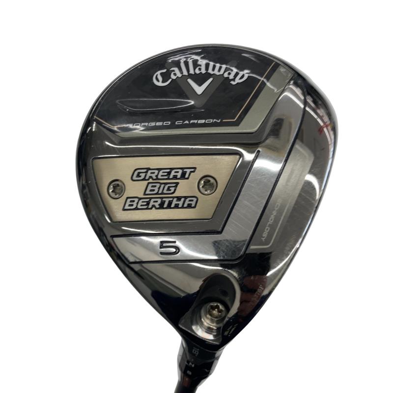 【中古】 キャロウェイ GREAT BIG BERTHA(2023) 5W フェアウェイウッド FW 純正特注シャフト (フレックスS) メンズ 男性用 右利き 右用 Cランク ゴルフクラブ